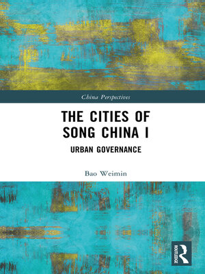 cover image of The Cities of Song China I